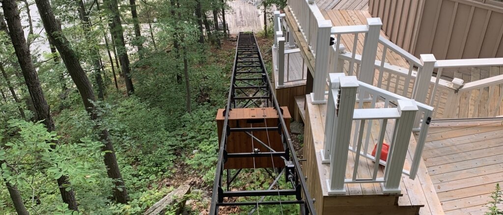 Inclined Elevation Lift 92—Eagle Lake, Central Frontenac, ON · 2020
