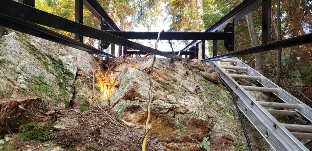 Another full day removing rock to lower the top end. If a lift is built to last, it has to be done right.